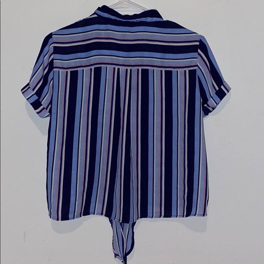 Striped crop top - Picture 2 of 2